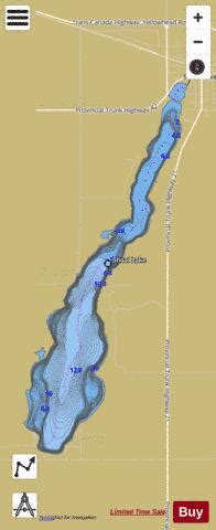 Shoal Lake Fishing Map | Nautical Charts App