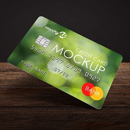 2 Free Credit Card MockUps in 4k - Counrty4k