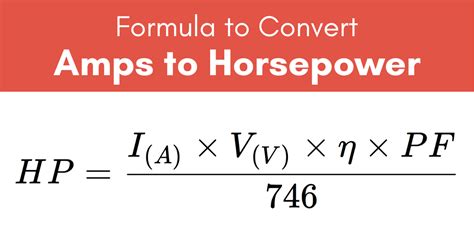 Amps to Horsepower Calculator - Inch Calculator