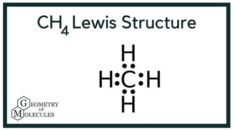 CH4 Lewis Structure (Methane) - YouTube