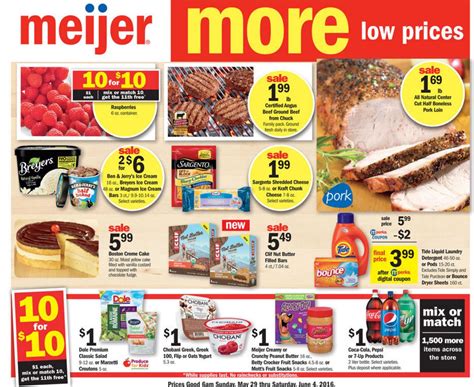 Meijer Weekly Ad May 29 - June 4 2016 - WeeklyAds2