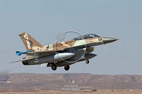 Israeli Air Force F-16I Sufa taking off, Israel. | Stocktrek Images