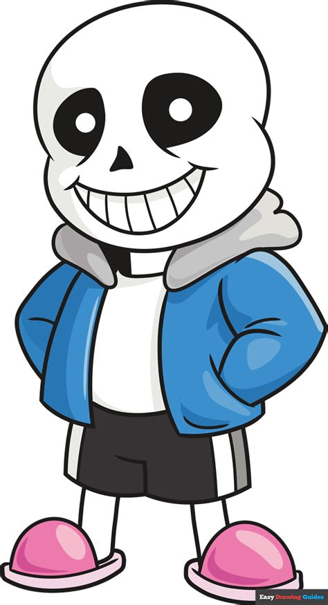 How to Draw Sans from Undertale - Really Easy Drawing Tutorial