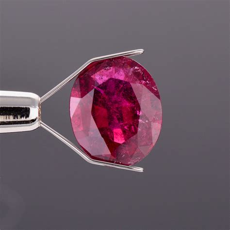 Excellent Red Rubellite Tourmaline Gemstone from Brazil, 4.95 cts., 13 ...