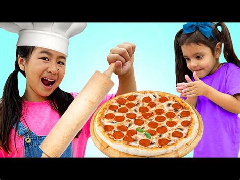 Jannie and Emma Pizza Surprise Happy Birthday Party for Ellie - Videos ...