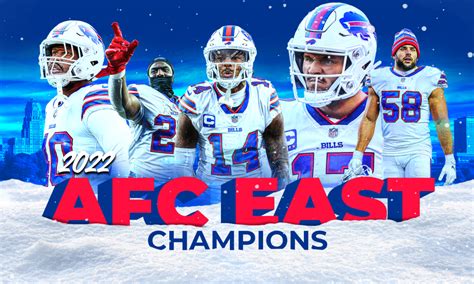 Buffalo Bills claim AFC East title following win vs. Chicago Bears