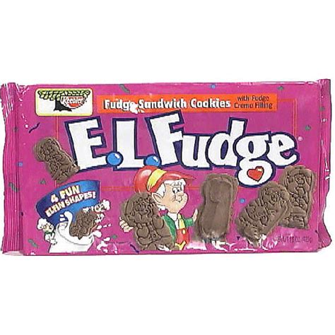 Keebler E.L. Fudge Fudge Sandwich Cookies with Fudge Creme Filling ...