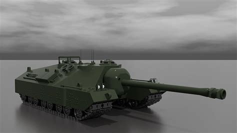 T28 Super-Heavy Tank 3D model | CGTrader