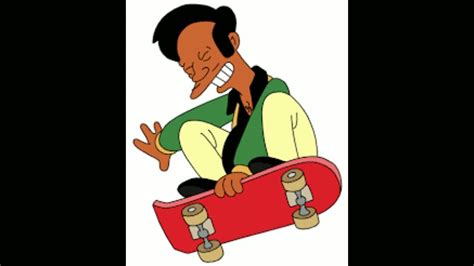 Tobias Lelle als Apu Nahasapeemapetilon in "The Simpsons Skateboarding ...