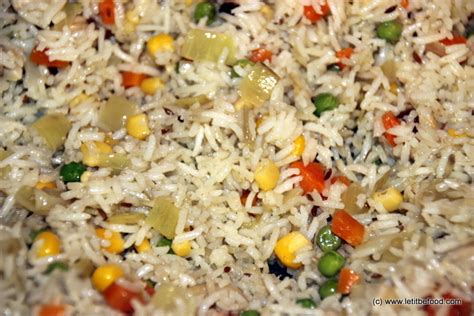 Vegetable Pilau - Let It Be Food