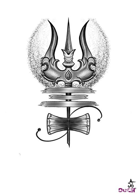 Trishul Tattoo Design | Sacred Symbol Inked on Skin