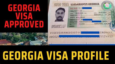 Georgia visa approved | Georgia visa documents and fees | georgia visa requirements ...