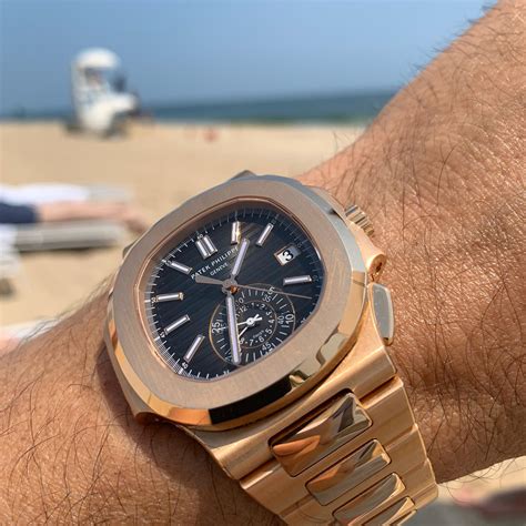 PATEK PHILIPPE NAUTILUS ROSE GOLD 5980/1R-001 - Carr Watches