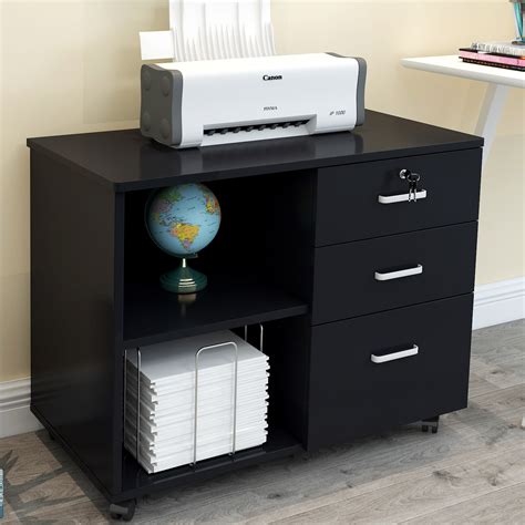 3 Drawer Bedside Table / Office Filing Cabinet