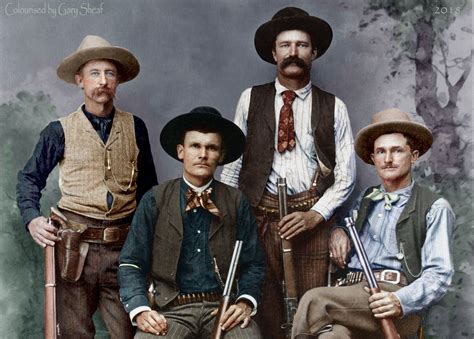 Texas rangers in Shafter Texas 1892. Colourised by Gary Sheaf. #TexasRangers #OldWest #UShistory ...