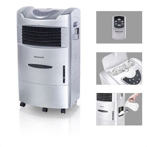 Best Buy: Honeywell Portable Indoor Evaporative Air Cooler Gray/Black CL201AE