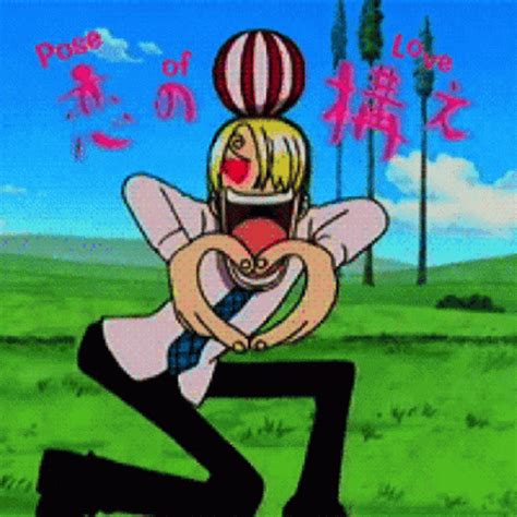 Sanji Love Pose GIF - Sanji Love Pose One Piece - Descubre y comparte GIF