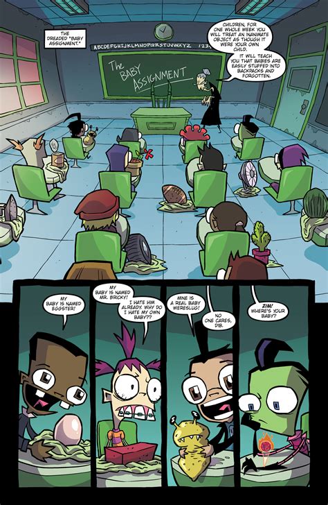 Invader Zim Issue 45 | Read Invader Zim Issue 45 comic online in high quality. Read Full Comic ...