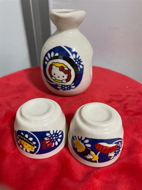 Hello Kitty Sake set Japan, Food & Drinks, Other Food & Drinks on Carousell