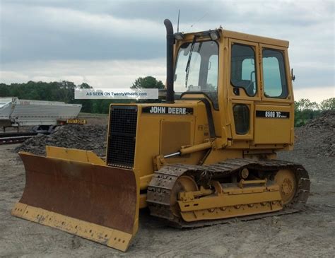 1995 John Deere 650g Tc Bull Dozer 6 Way Blade