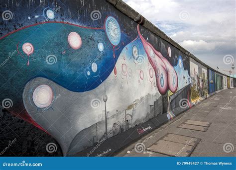 Colourful Murals Cover a Section of the Former Infamous Berlin Wall in ...