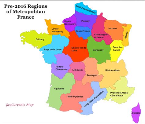 Map France Regions - Share Map