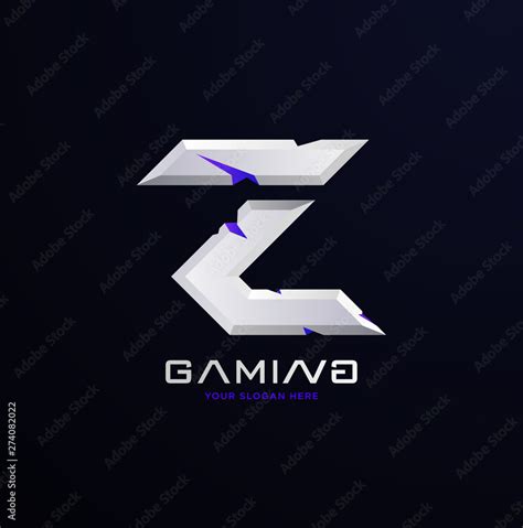 Initial letter Z gaming esports style logo template Stock Vector | Adobe Stock