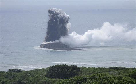 A volcanic eruption has created a new island off Japan, but it may not ...