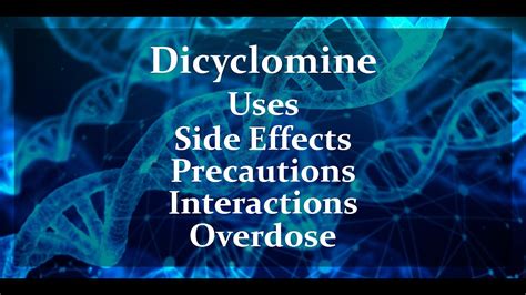 Dicyclomine HCL - Uses, Side Effects, and More - YouTube