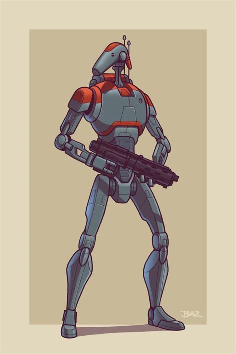 Upgraded B1 Battle Droid by Blazbaros on DeviantArt | Star wars ...