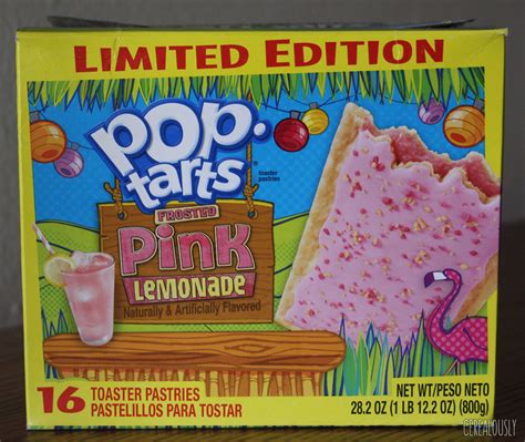 Review: Kellogg's Limited Edition Frosted Pink Lemonade Pop-Tarts