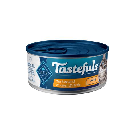 Blue Buffalo Tastefuls Natural Pate Turkey Chicken Entree Wet Cat Food ...