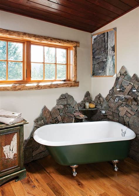 Log Home Bathroom Design Ideas | Bathroom design, Log home bathroom, Bathroom design small