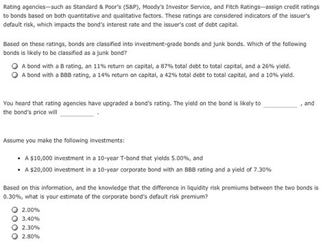 Is Standard and Poor’s a credit bureau? Leia aqui: What does Standard and Poor’s do – Fabalabse