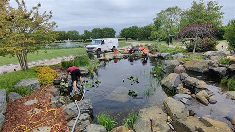 Koi Pond Cleaning