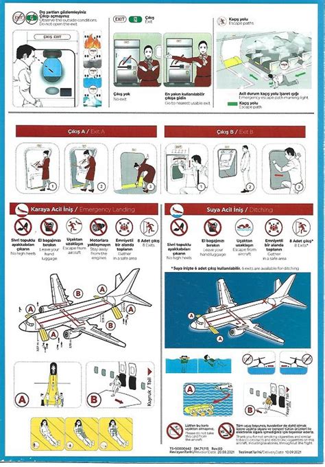 Boeing 737-9 MAX | Safety Cards