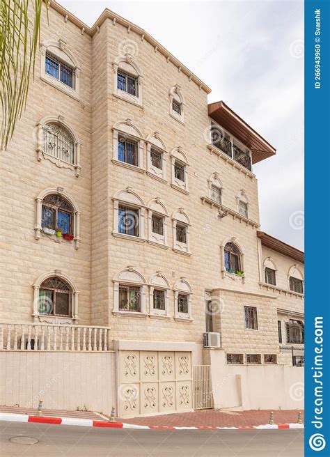 One of the Residential Buildings in the Ghajar Alawite Arab Village, Located on the Golan ...