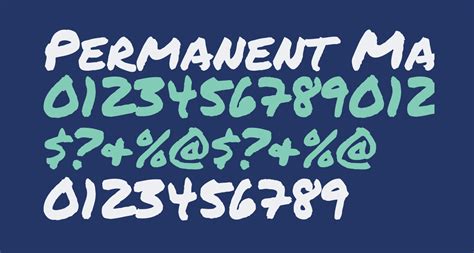 Permanent Marker free Font - What Font Is