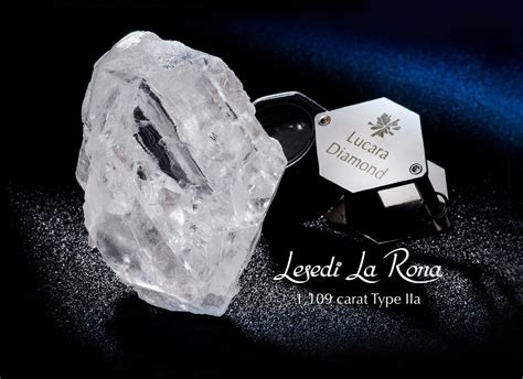 Lucara Diamond sells Lesedi La Rona to Graff Diamonds for US$53 Million ...