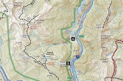 Outdoor Trail Maps LLC Eagles Nest Wilderness - Colorado Topographic Hiking Map - 2018 | Explore ...