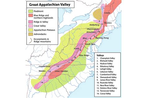 Topography of the Blue Ridge and Piedmont — Earth@Home