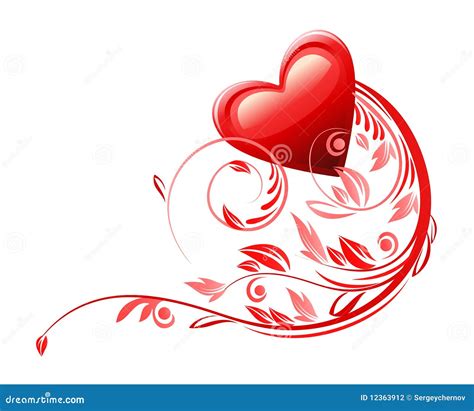 Love heart symbol stock illustration. Illustration of design - 12363912