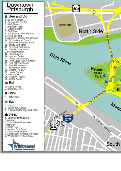 File:Pittsburgh downtown map.svg - Wikitravel Shared