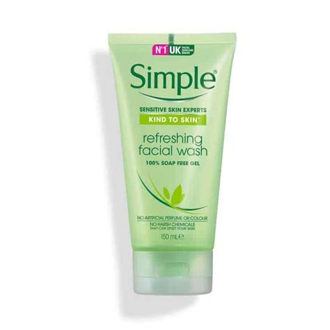 Simple Kind to Skin Refreshing Facial Wash 150ml - BD Amajan Shop