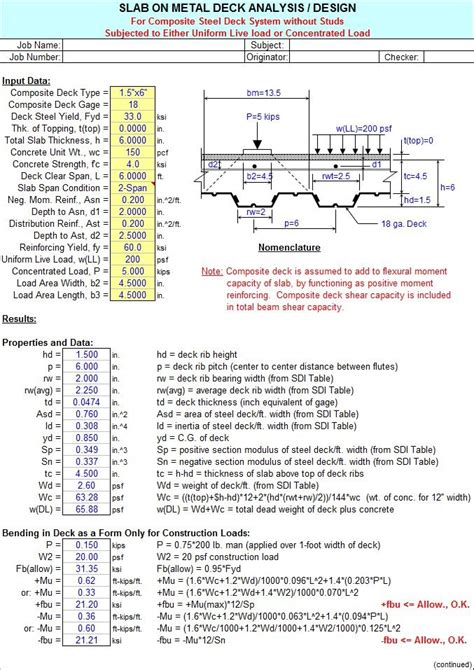 Composite Deck Design Handbook By Sdi Login