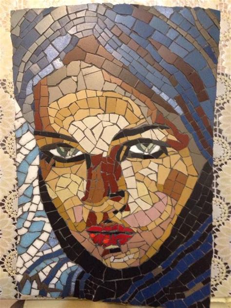 Portrait mosaic in beechwood | Arte della pittura, Arte, Pittura