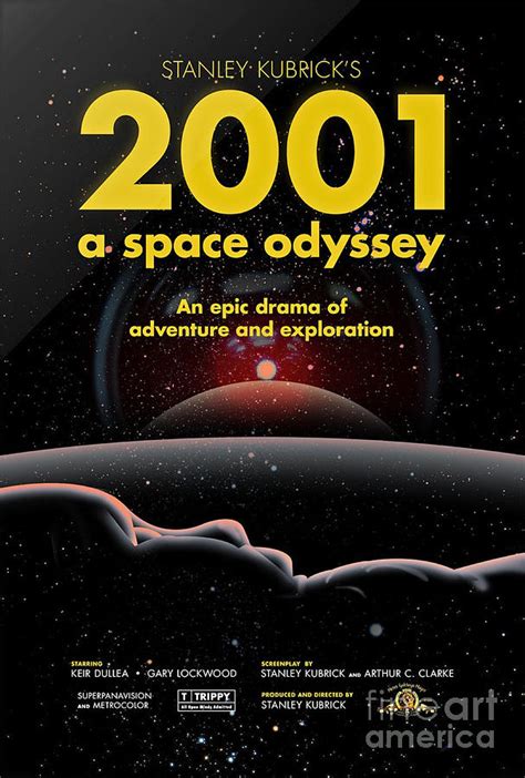 2001 Space Odyssey Poster Photograph by Pd - Pixels