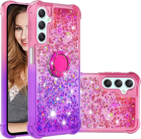 Amazon.com: Tncavo for Samsung Galaxy A25 5G Glitter Case for Girly ...