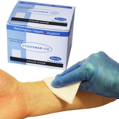 Sterile Gauze Swabs 7.5cm x 7.5cm - 100 swabs per pack | First Aid 4 You