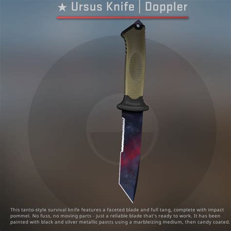 Ursus Knife Doppler FN + other skins, Video Gaming, Gaming Accessories, Game Gift Cards ...